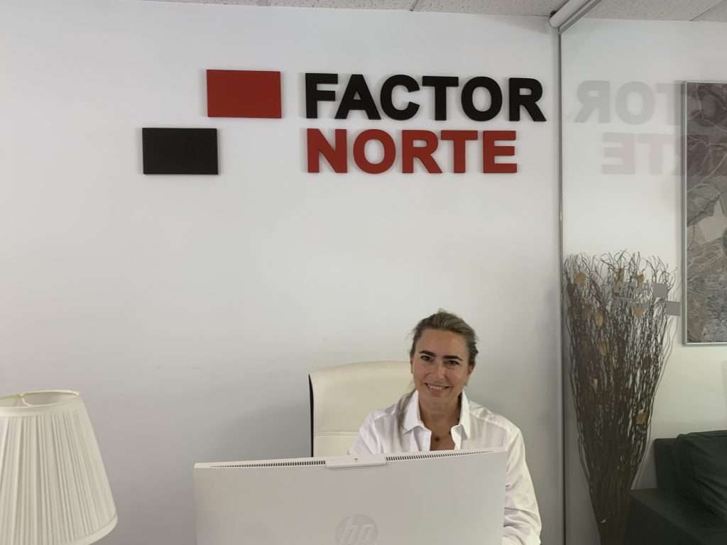 Oficina Factor Norte recepcion